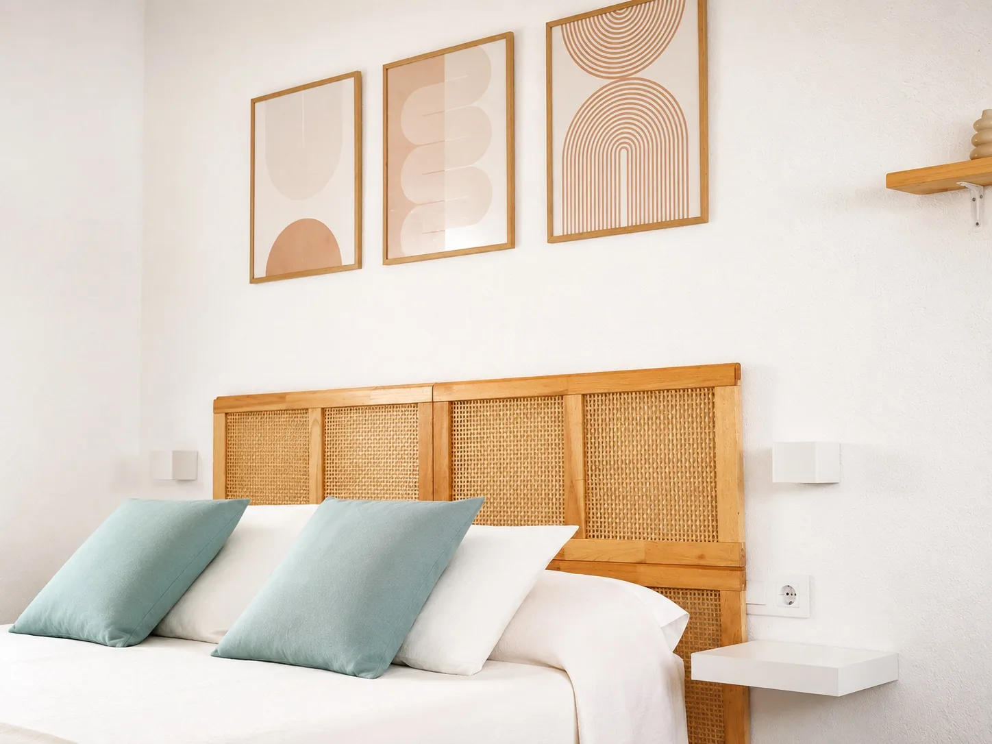 Detalle de la zona de dormitorio.